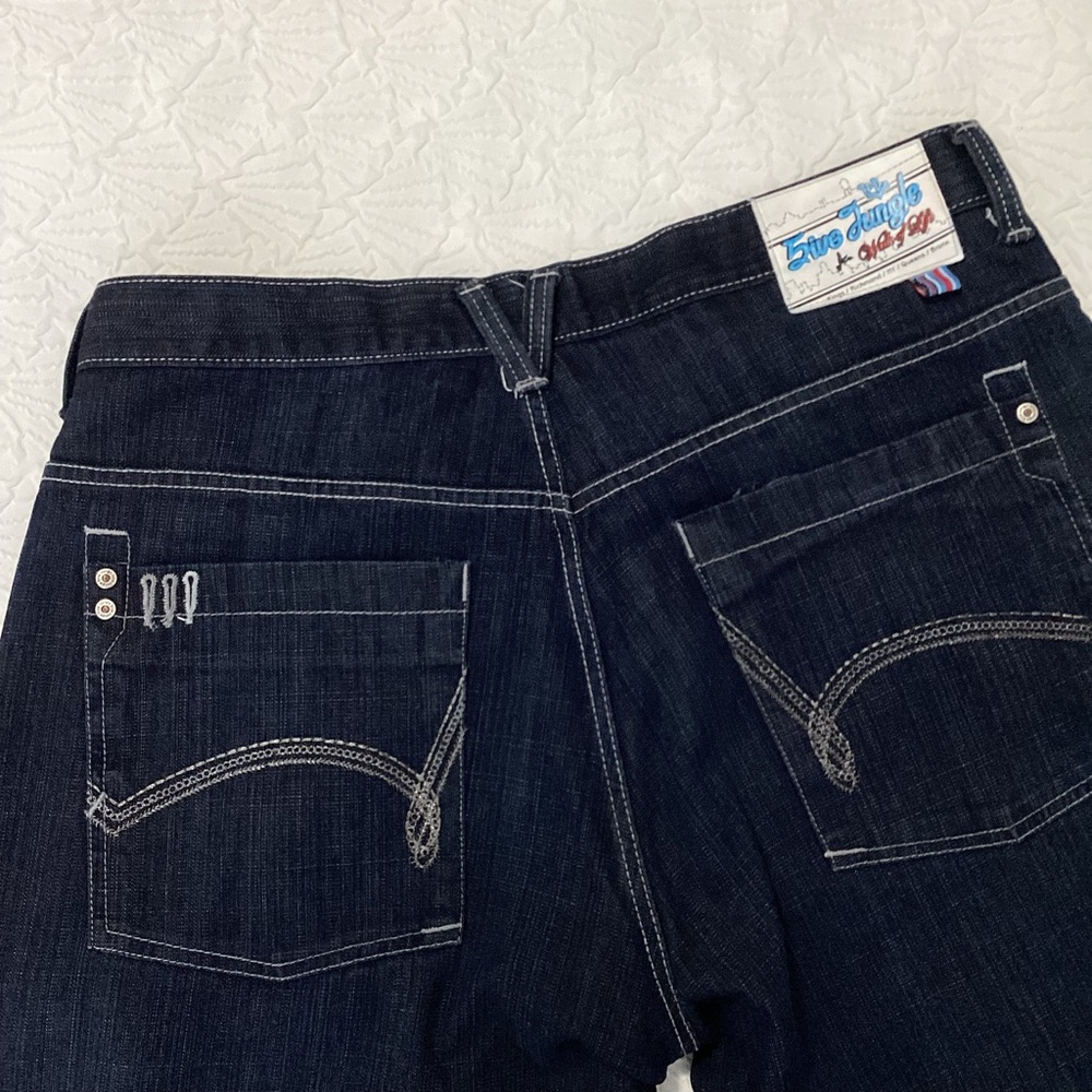 VTG Y2K 5ive Jungle Co Denim Shorts